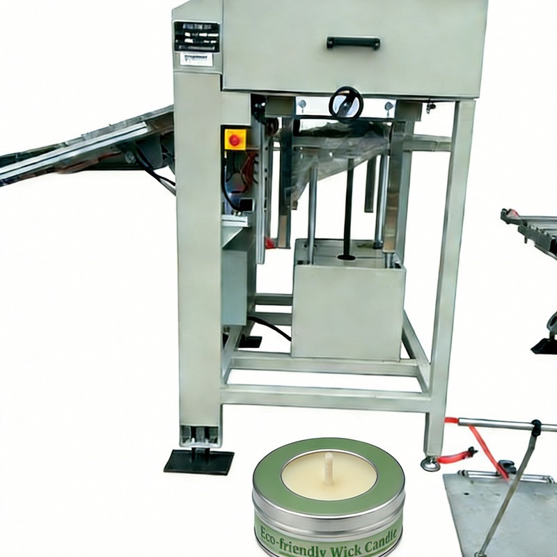 Ekologiška-Wick Candle Metal Box gamybos linija