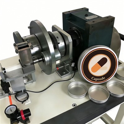 Kapsulinės metalinės dėžutės gamybos linija