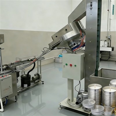 Ekologiška-Wick žvakių sriegiuotų dangtelių gamybos linija