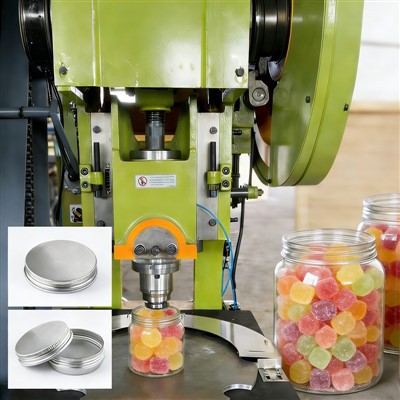 „Fruit Hard Candy“ sriegiuotų dangtelių gamybos linija