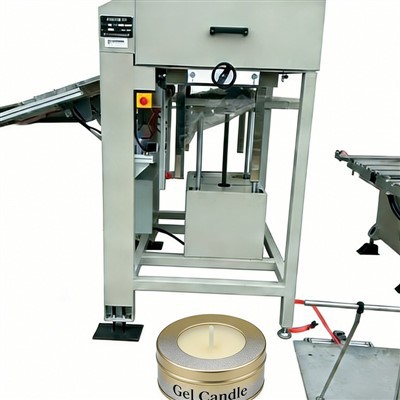 Gelinių žvakių metalinės dėžutės gamybos linija