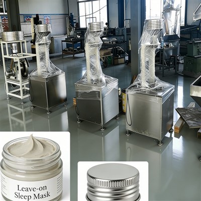 Palikite-miego kaukės sriegiuotų dangtelių gamybos linijoje