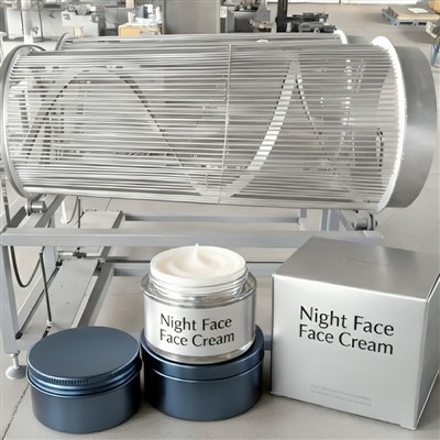 Naktinio veido kremo metalo dėžutės gamybos linija
