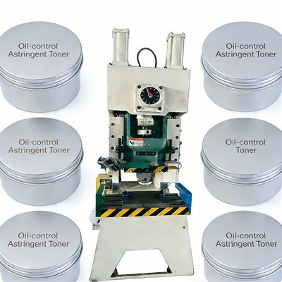 Alyvos-kontrolės Astringent Toner Metal Box gamybos linija