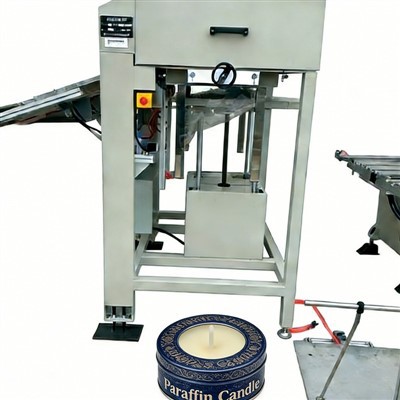Parafino žvakių metalinės dėžutės gamybos linija