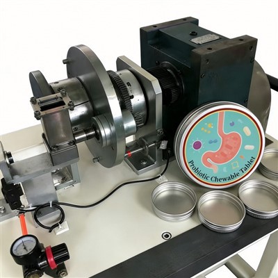 Probiotinių kramtomųjų tablečių metalinės dėžutės gamybos linija