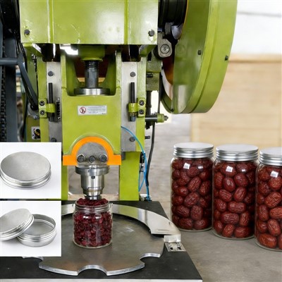 „Red Date“ sriegiuotų dangtelių gamybos linija