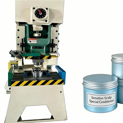 Jautriai galvos odai skirtas specialus kondicionierius Metal Box gamybos linija