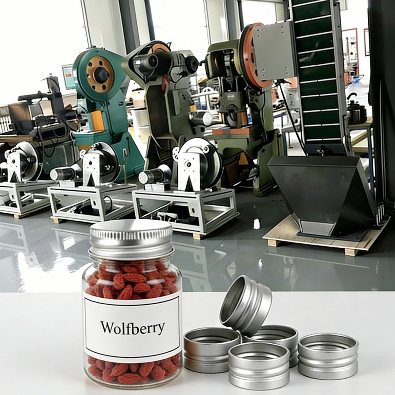 „Wolfberry Threaded Cap“ gamybos linija